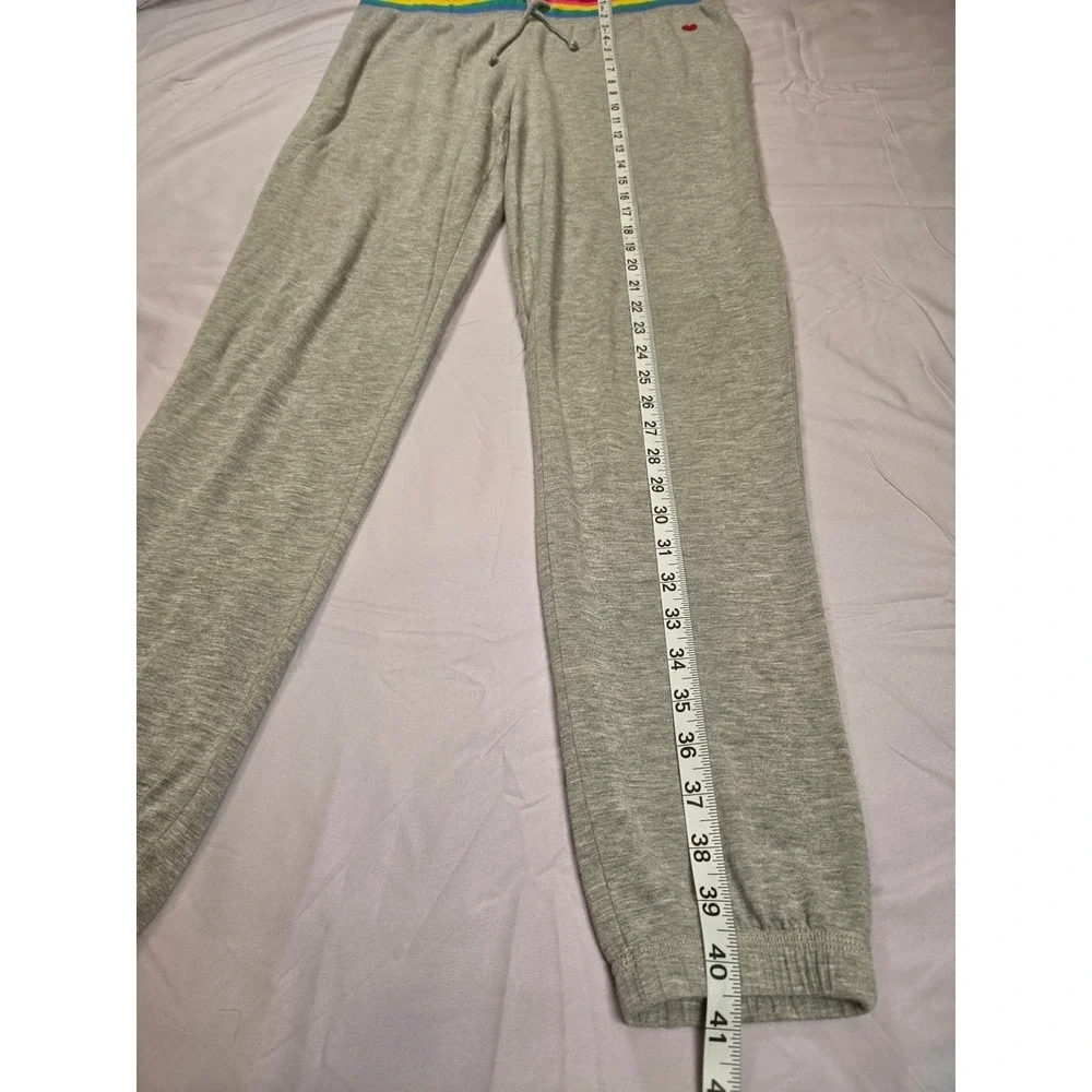 p.j. salvage Rainbow Grey PJ Pants L Soft Casual Relax Comfortable Sleep Lounge‎